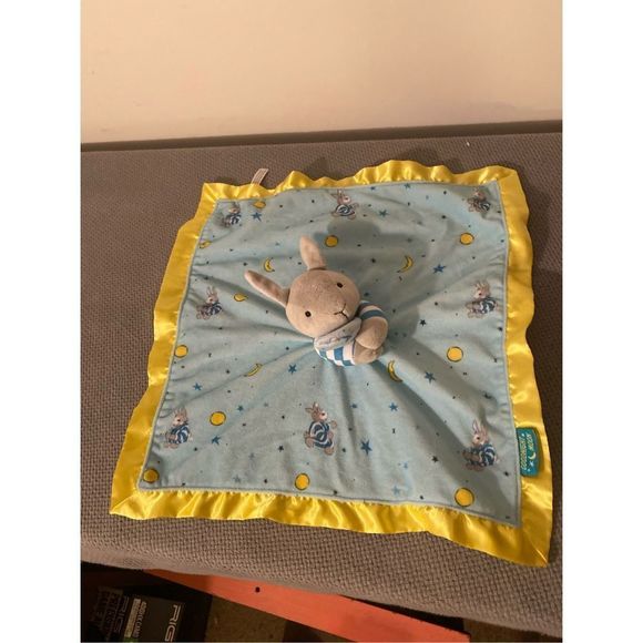 Goodnight Moon soft lovey baby blanket security blankie lovey soothey blanket - Picture 1 of 5
